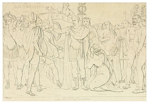 Titus Tamora pleading for son